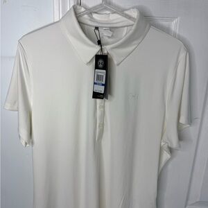 Under Armour Men's Classic Cream Polo